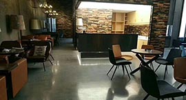低調(diào)奢華德立固地面固化劑施工外國(guó)售樓部