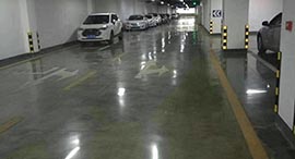 【沈陽(yáng)】信達(dá)萬(wàn)科地面起砂處理劑施工地下車庫(kù)