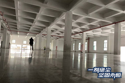 【江西】新沃格光電有限公司改造1萬方耐磨固化地坪