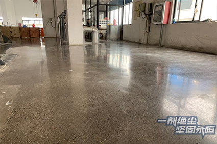 【遼寧】地面起砂治理？埃迪亞車間改造德立固裝甲地坪
